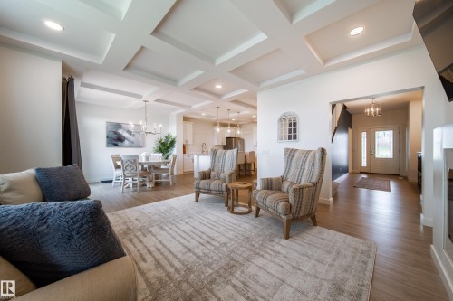 6204 67 Street, Beaumont, AB - Indoor Photo Showing Living Room