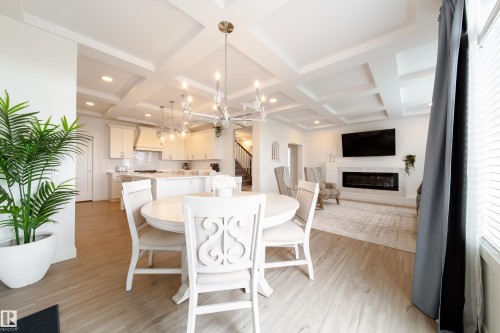 6204 67 Street, Beaumont, AB - Indoor Photo Showing Dining Room