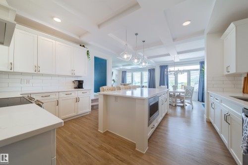 6204 67 Street, Beaumont, AB - Indoor Photo Showing Kitchen With Upgraded Kitchen