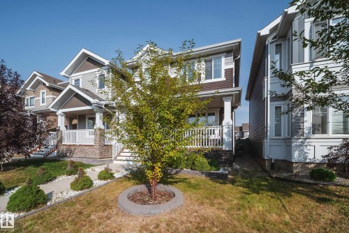 16728 15 Avenue, Edmonton, AB - Outdoor With Deck Patio Veranda With Facade