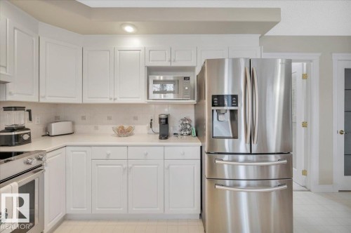 1371 Carter Crest Road, Edmonton, AB - Indoor Photo Showing Kitchen With Stainless Steel Kitchen