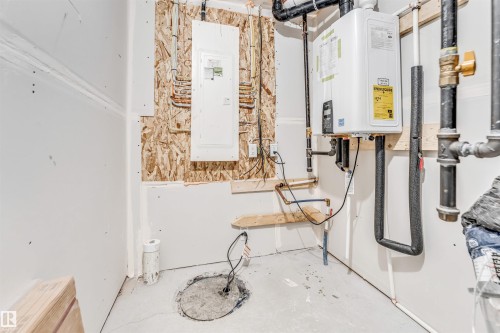 252 24 Street, Edmonton, AB - Indoor Photo Showing Basement