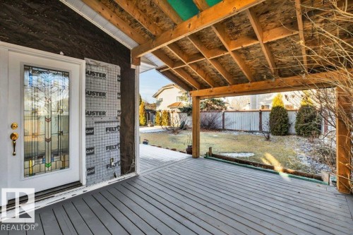 706 Burley Drive, Edmonton, AB - Outdoor With Deck Patio Veranda