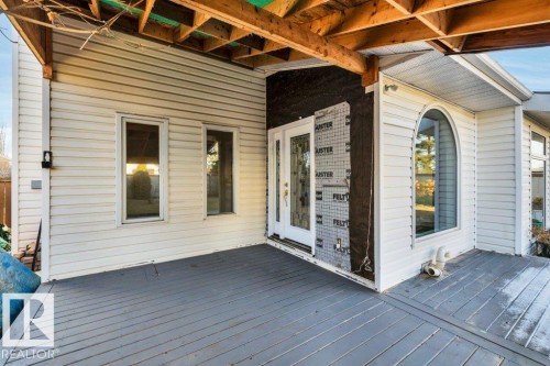 706 Burley Drive, Edmonton, AB - Outdoor With Deck Patio Veranda With Exterior