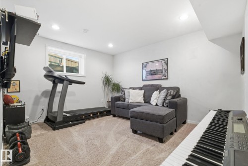 9543 221 Street, Edmonton, AB - Indoor Photo Showing Gym Room
