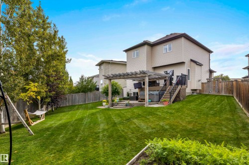 9543 221 Street, Edmonton, AB - Outdoor With Deck Patio Veranda With Backyard
