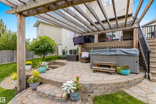 9543 221 Street, Edmonton, AB - Outdoor With Deck Patio Veranda With Exterior