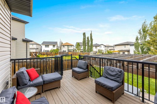 9543 221 Street, Edmonton, AB - Outdoor With Deck Patio Veranda With Exterior