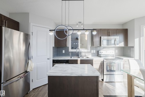 9019 219 Street, Edmonton, AB - Indoor Photo Showing Kitchen