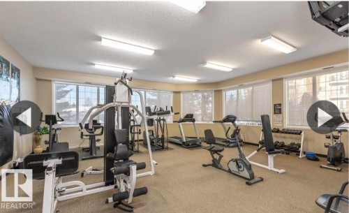 112 237 Youville Drive E, Edmonton, AB - Indoor Photo Showing Gym Room