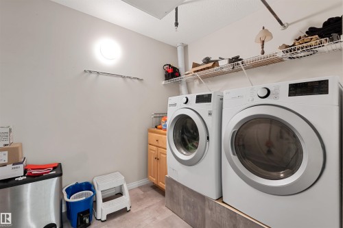 112 237 Youville Drive E, Edmonton, AB - Indoor Photo Showing Laundry Room