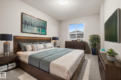 17365 8A Avenue, Edmonton, AB - Indoor Photo Showing Bedroom