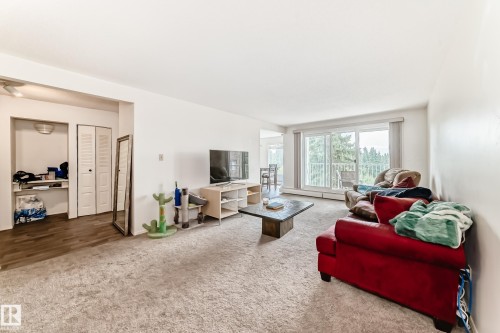306 4404 122 Street, Edmonton, AB - Indoor Photo Showing Living Room