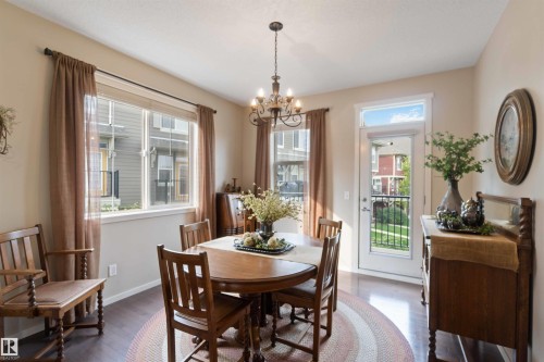 154 603 Watt Boulevard Sw, Edmonton, AB - Indoor Photo Showing Dining Room