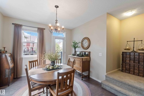 154 603 Watt Boulevard Sw, Edmonton, AB - Indoor Photo Showing Dining Room