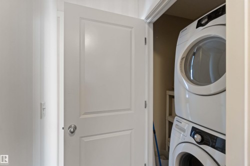 154 603 Watt Boulevard Sw, Edmonton, AB - Indoor Photo Showing Laundry Room