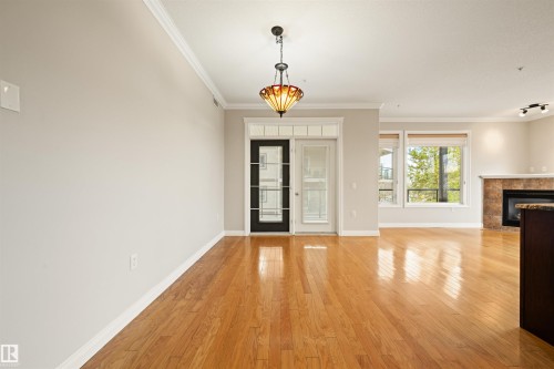 218 12408 15 Avenue, Edmonton, AB - Indoor With Fireplace