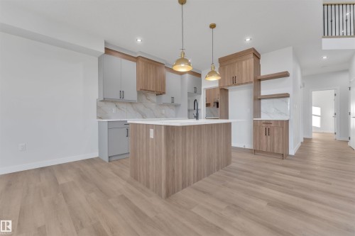 236 Crystal Creek Drive, Leduc, AB - Indoor Photo Showing Kitchen