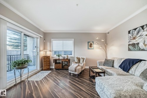 108 14604 125 Street, Edmonton, AB - Indoor Photo Showing Living Room