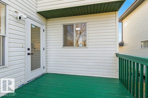 View of deck - 1112 118A Street Nw, Edmonton, AB - Outdoor With Exterior