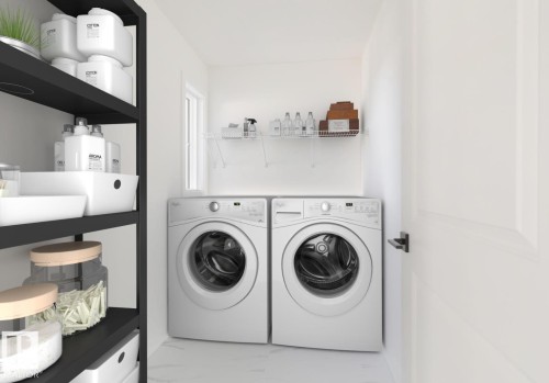 8223 Kiriak Loop, Edmonton, AB - Indoor Photo Showing Laundry Room