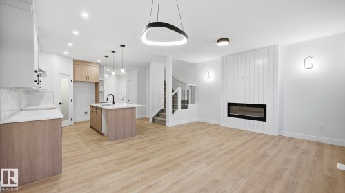 110 Spring Link, Spruce Grove, AB - Indoor With Fireplace