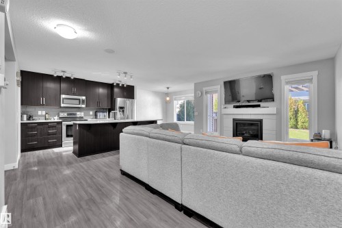 728 177 Street, Edmonton, AB - Indoor With Fireplace