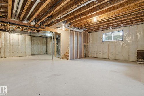 3309 Chernowski Way, Edmonton, AB - Indoor Photo Showing Basement