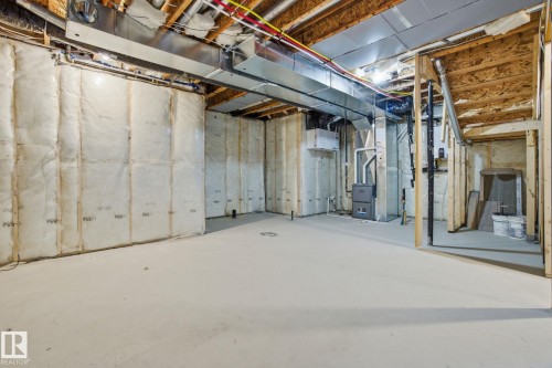 3309 Chernowski Way, Edmonton, AB - Indoor Photo Showing Basement