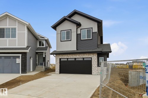 3309 Chernowski Way, Edmonton, AB - Outdoor With Facade