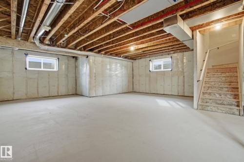 3294 Chernowski Way, Edmonton, AB - Indoor Photo Showing Basement