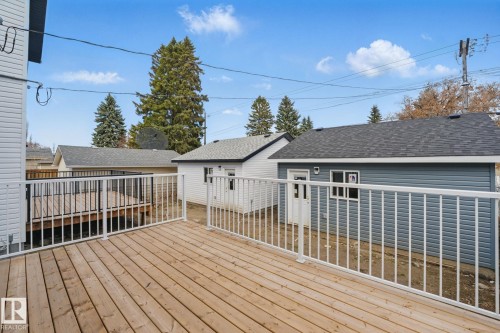 10711 52 Street, Edmonton, AB - Outdoor With Deck Patio Veranda With Exterior
