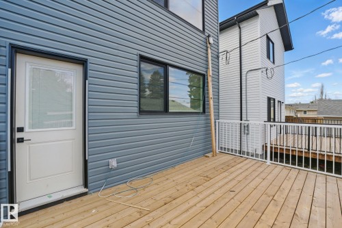 10711 52 Street, Edmonton, AB - Outdoor With Deck Patio Veranda With Exterior