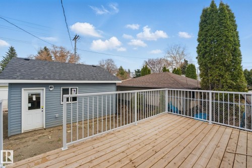 10711 52 Street, Edmonton, AB - Outdoor With Deck Patio Veranda With Exterior