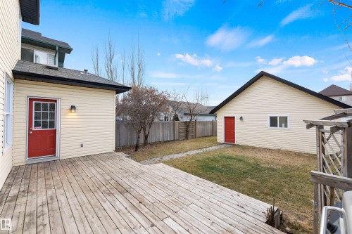 4992 Thibault Way, Edmonton, AB - Outdoor With Deck Patio Veranda With Exterior