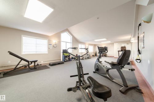 427 6703 172 Street, Edmonton, AB - Indoor Photo Showing Gym Room
