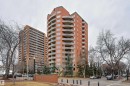 501 9708 110 Street, Edmonton, AB  - Outdoor With Balcony With Facade 