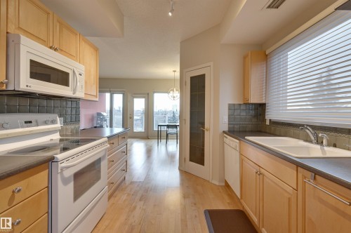 501 9708 110 Street, Edmonton, AB - Indoor Photo Showing Kitchen