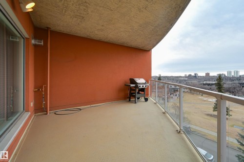 501 9708 110 Street, Edmonton, AB - Outdoor With Balcony With View With Exterior