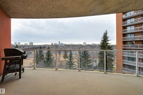 501 9708 110 Street, Edmonton, AB - Outdoor With Balcony