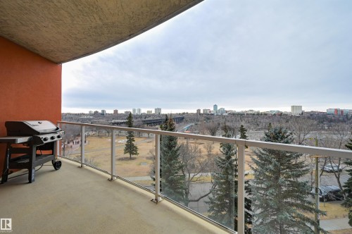 501 9708 110 Street, Edmonton, AB - Outdoor With Balcony With View With Exterior