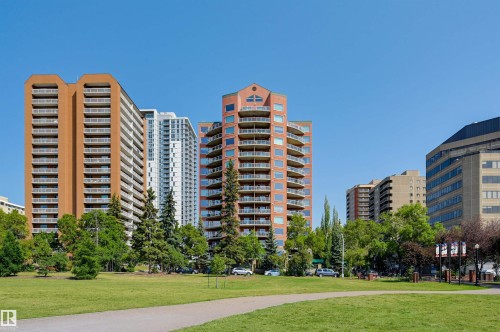 501 9708 110 Street, Edmonton, AB - Outdoor With Balcony With Facade