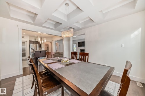 3503 Goodridge Bay Nw, Edmonton, AB - Indoor Photo Showing Dining Room
