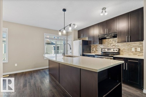 24 4850 Terwillegar Common, Edmonton, AB - Indoor Photo Showing Kitchen With Upgraded Kitchen
