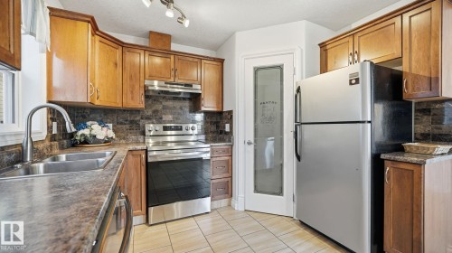 14903 109 Avenue, Edmonton, AB - Indoor Photo Showing Kitchen With Double Sink