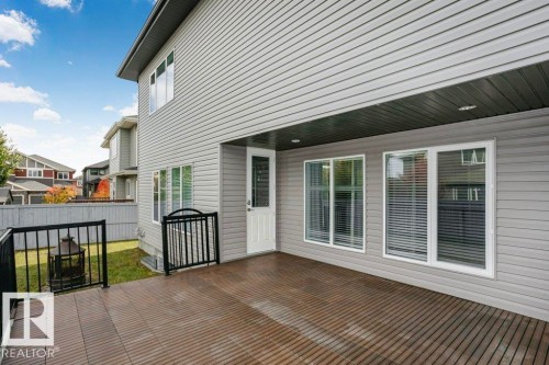 2453 Ashcraft Crescent, Edmonton, AB - Outdoor With Deck Patio Veranda With Exterior