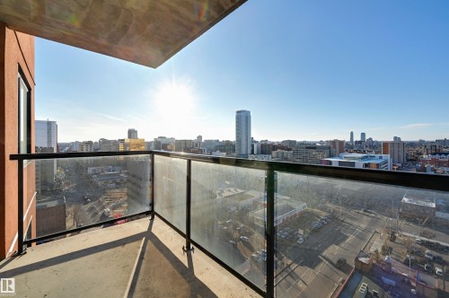 1807 10303 105 Street, Edmonton, AB - Outdoor With Balcony With View