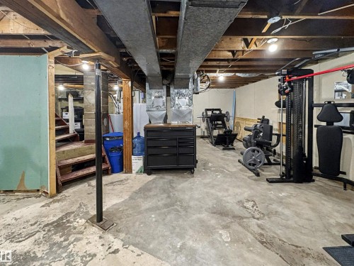 5510 Railway Avenue, Glendon, AB - Indoor Photo Showing Basement