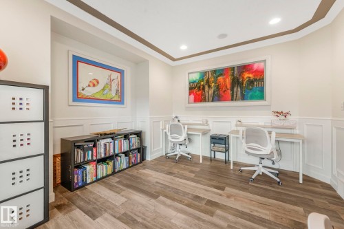 2441 Bowen Wynd, Edmonton, AB - Indoor Photo Showing Office