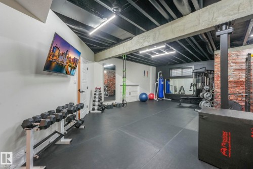 2441 Bowen Wynd, Edmonton, AB - Indoor Photo Showing Gym Room